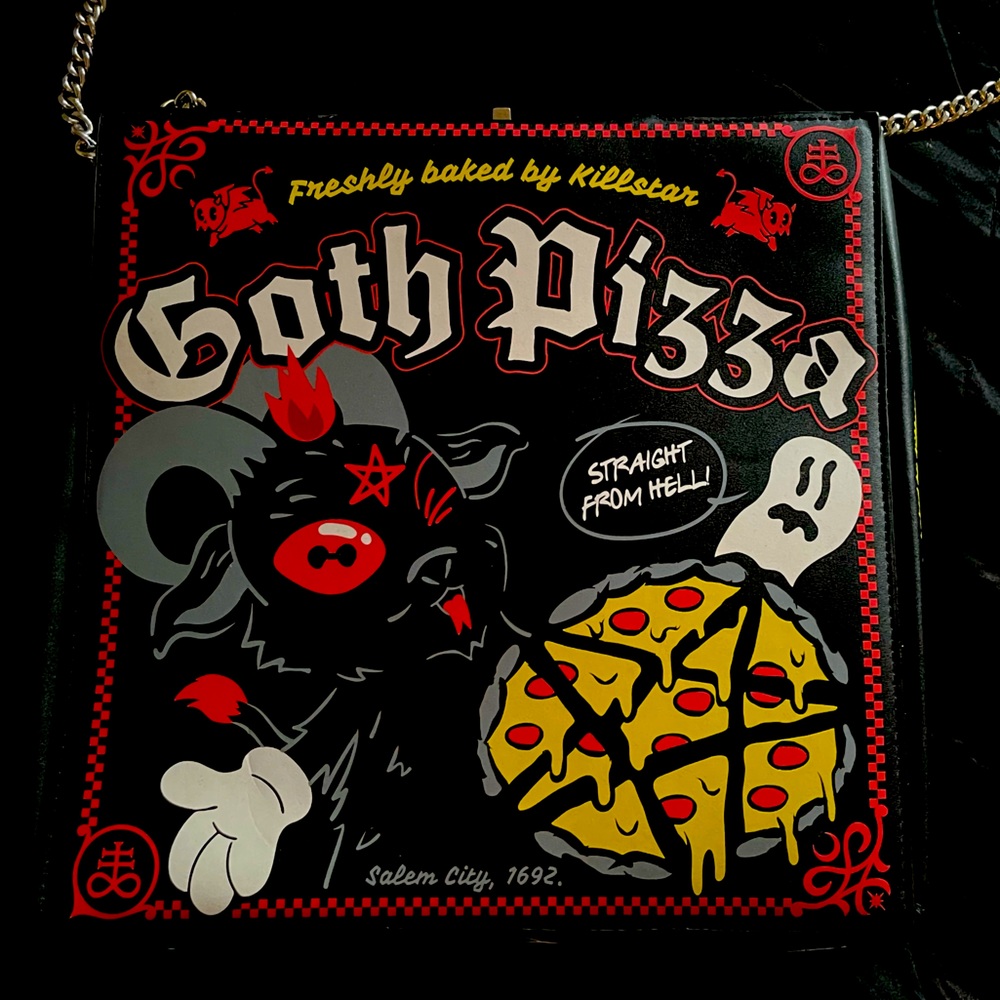 Killstar Goth Pizza Purse